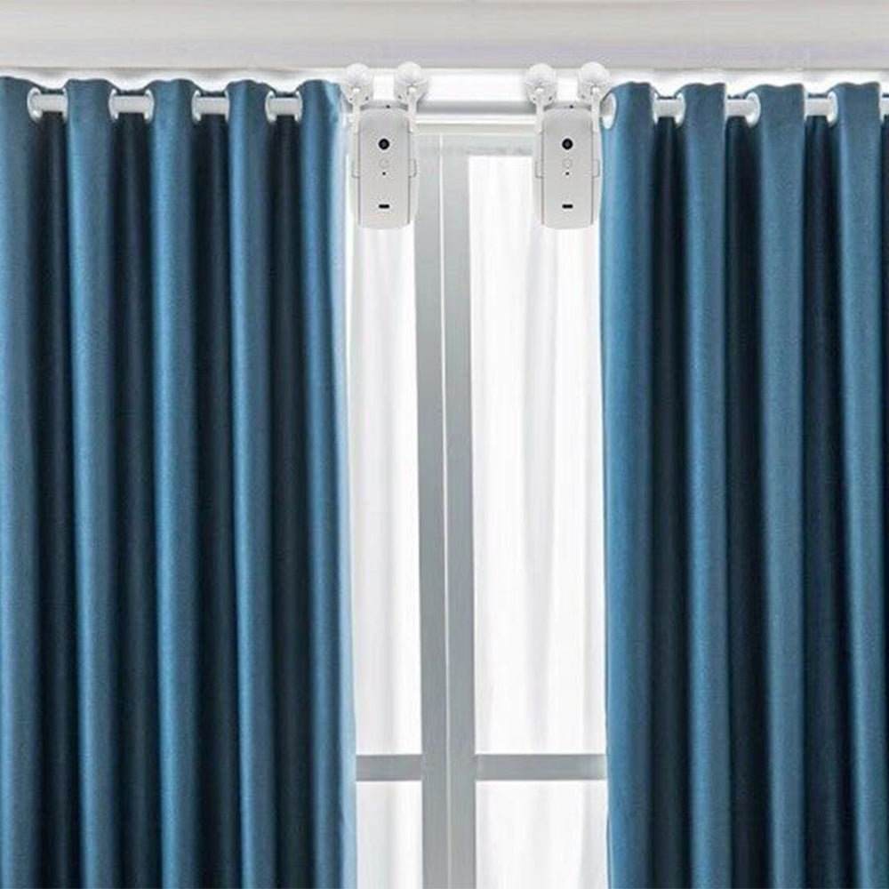 2Pcs Wireless Bluetooth Smart Home Auto Timing Curtains Opener