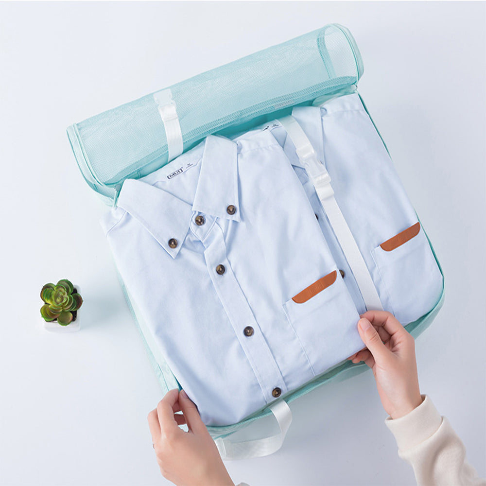 10Pcs Packing Cubes Travel Luggage Storage Bag