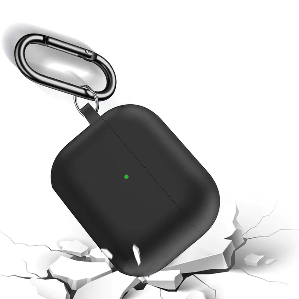 Silicone Case Cover Compatible with AirPods 3rd Generation with Cleaner kit  and Keychain
