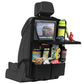 Car Backseat Organizer with Foldable Tray Table Road Trip