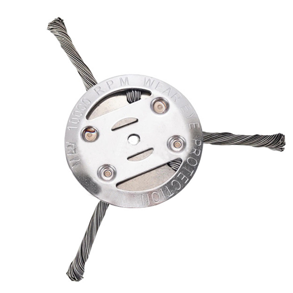 2PCS Steel Wire Grass Trimmer Head String Trimmer Replacement Head Weed Remover Tool