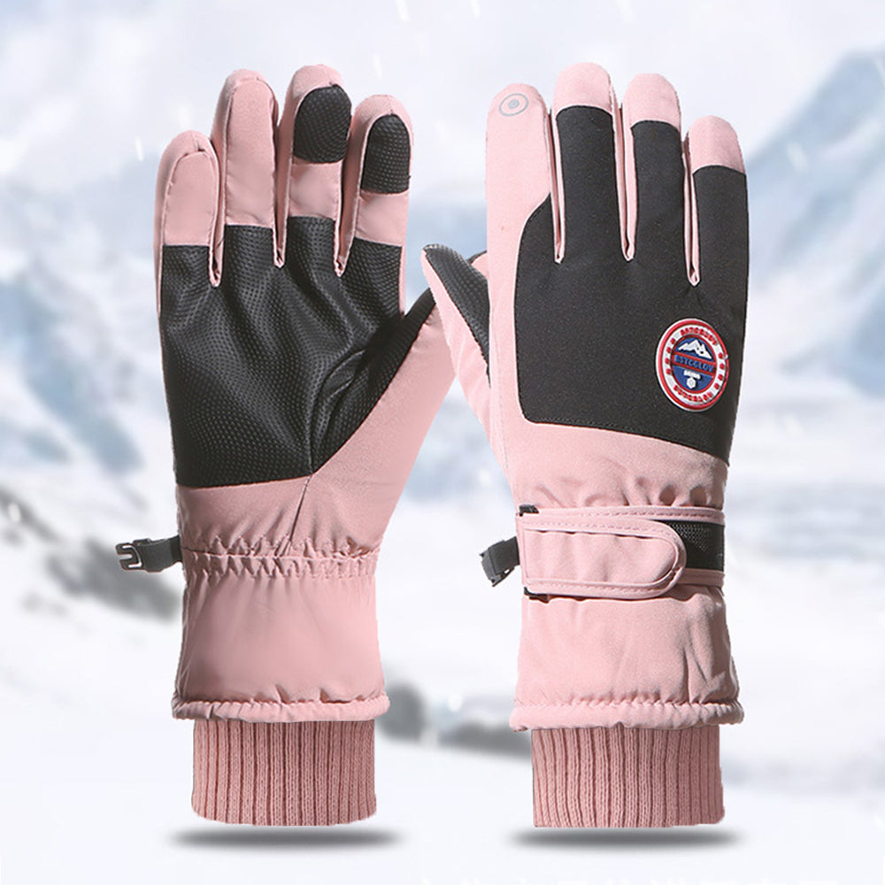 Touch Screen Winter Warm Non-slip Ski Gloves