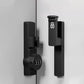 2Pcs Black Password Right Angle Luminous Lock Sliding Barn Door Latch
