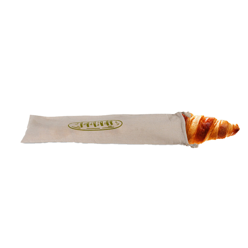 8Pcs Linen Bread Bags Reusable Drawstring Bag