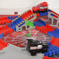 212Pcs Set Spider Toys for Boys Spider Race Track with 2 Cars Birthday Gifts