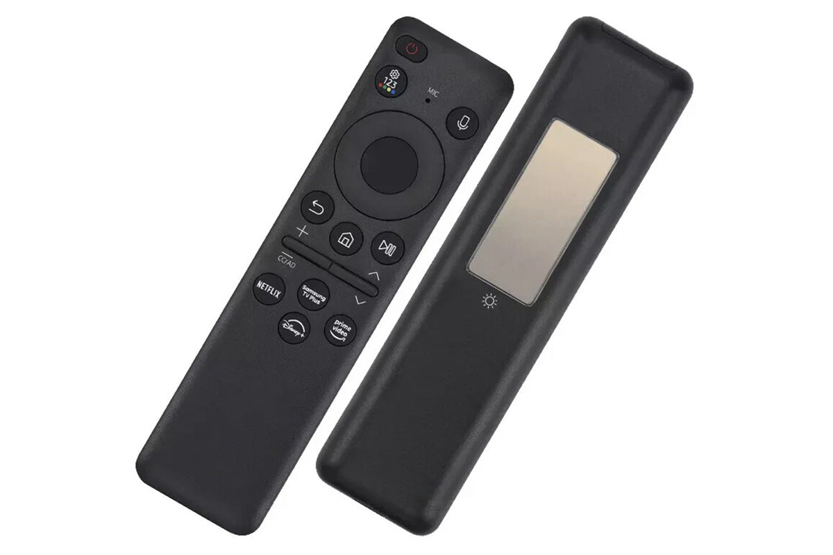 Solar Voice Remote Control for Samsung Smart TVs 8K Crystal UHD Series