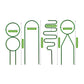 4Pcs Plant Trellis Metal Potted Houseplant Trellis Climbing Plants Support Stake