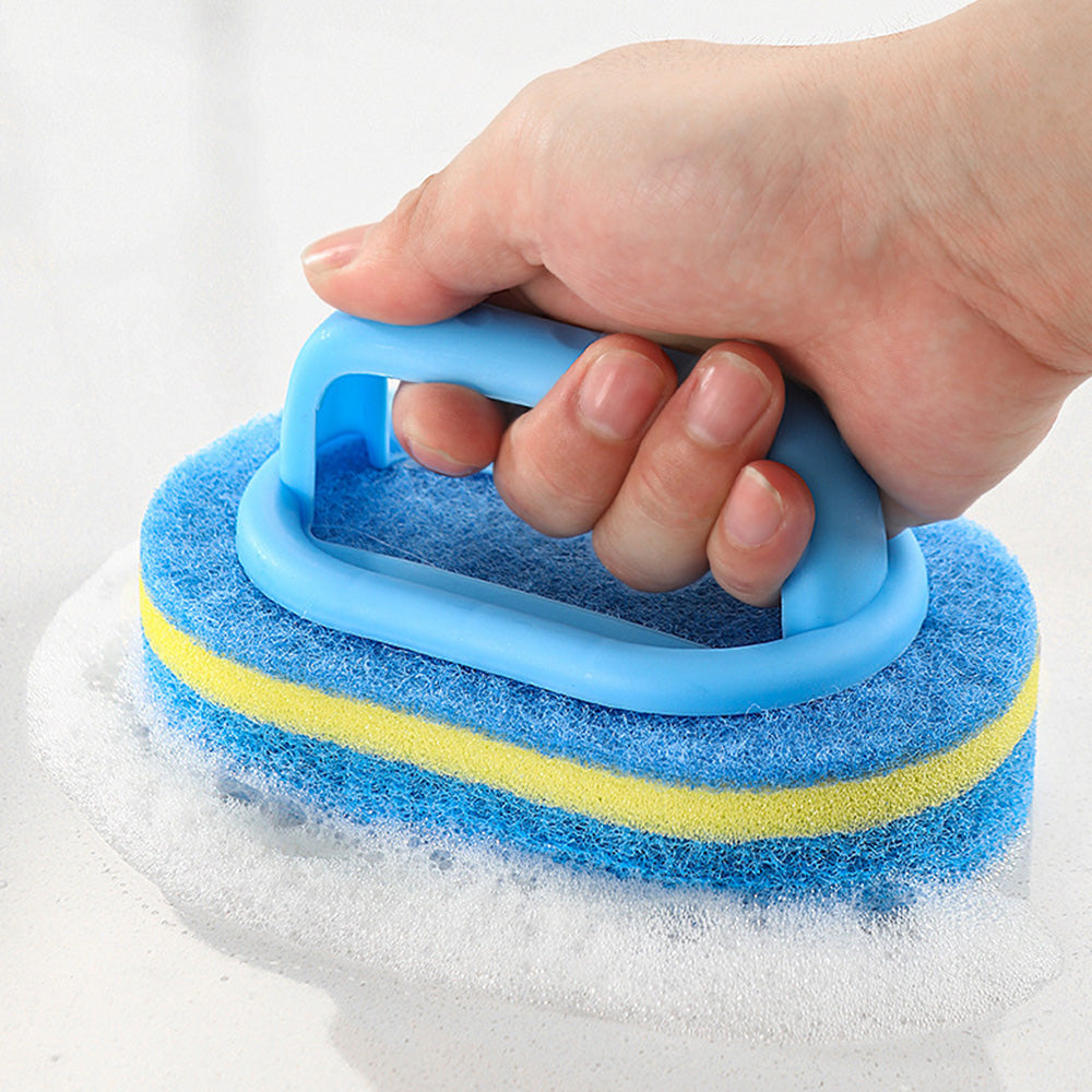 5 Piece Multi Layer Sponge Cleaning Brush Set for Kitchen and Bathroom