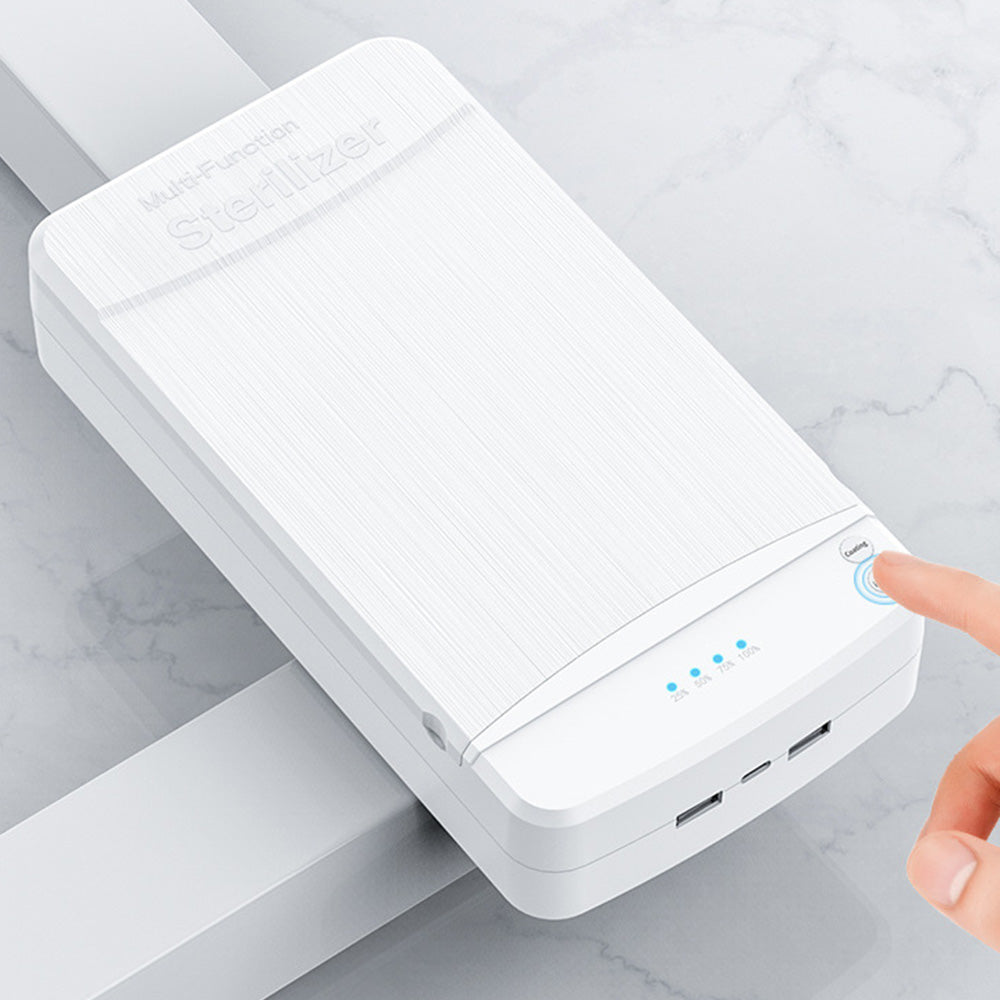 Portable USB Direct Plug-in Sterilizer with Purple Light for Phone