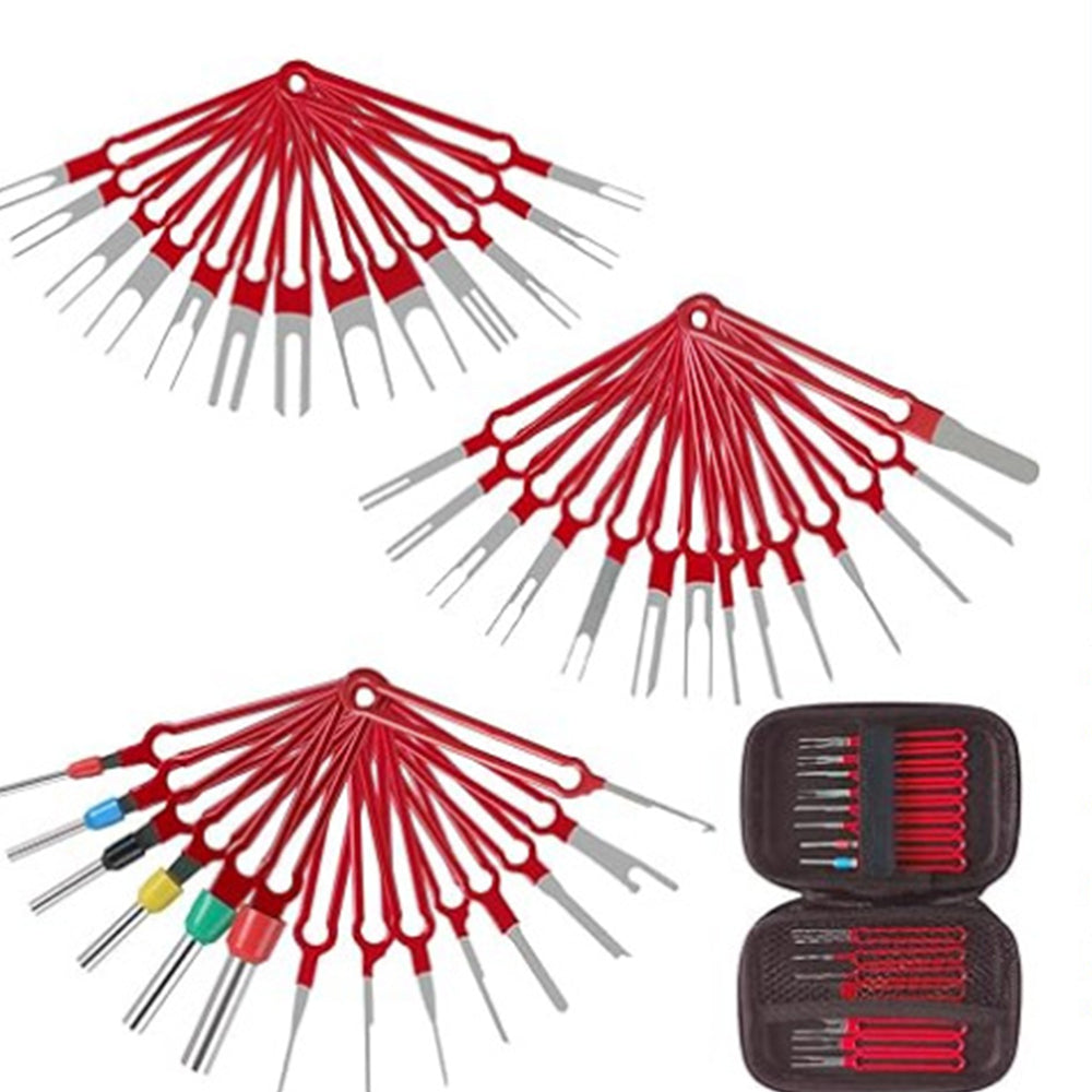 41 Piece Car Terminal Removal Tool Kit Wire Connector Pin Release Extractor Puller