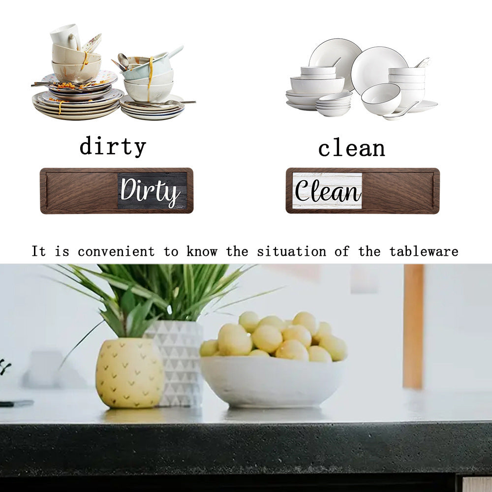 Clean Dishwasher Magnet and Dirty Dishwasher Magnet