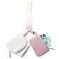 2-In-1 Dual-Pouch Wristlet Zipper Pouch Set Wallet Coin Purse Card Holder