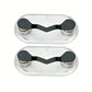 2X Eye Glass Holder Spectacle Sunglasses Clip Badge Hang for Shirt Pocket Eyewear Rest