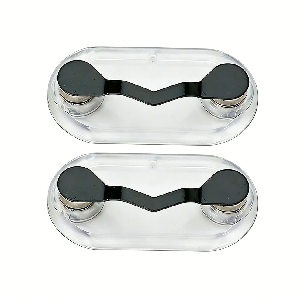 2X Eye Glass Holder Spectacle Sunglasses Clip Badge Hang for Shirt Pocket Eyewear Rest