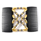 3 Pack Beaded Hair Comb Double Row Elastic Clip Hair Accessories