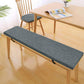Long Bench Cushion with Ties for Dining Window Bench