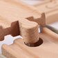 Wooden Train Set Wooden Tracks Expandable Changeable for 6 Years Old Girls Boys