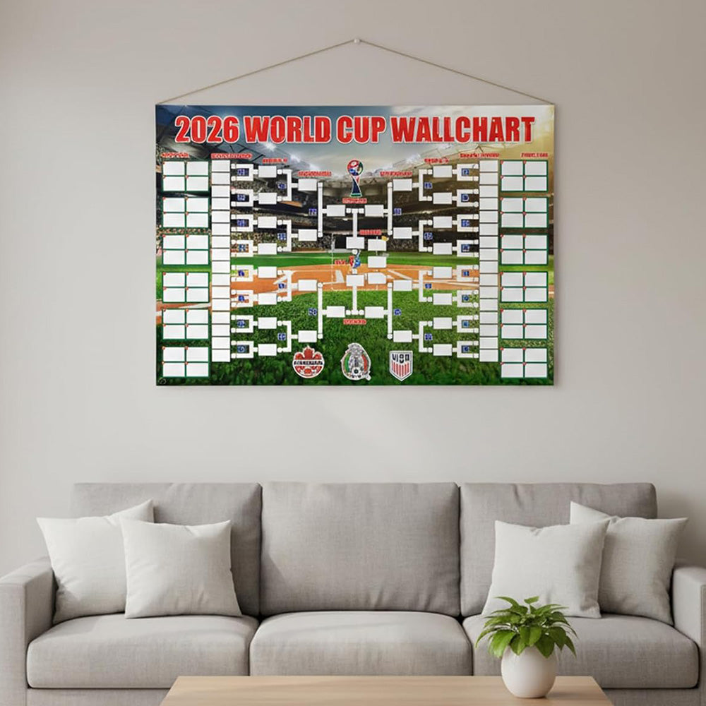 2026 World Cup Backdrop Banner Soccer Party Decoration Fabric Background for Football Theme Event