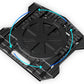 2 in 1 Adjustable Laptop Cooling Stand with Phone Stand Foldable Computer Holder