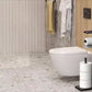 Free Standing Toilet Paper Holder With Shelf Bathroom Organizer Anti Slip Base