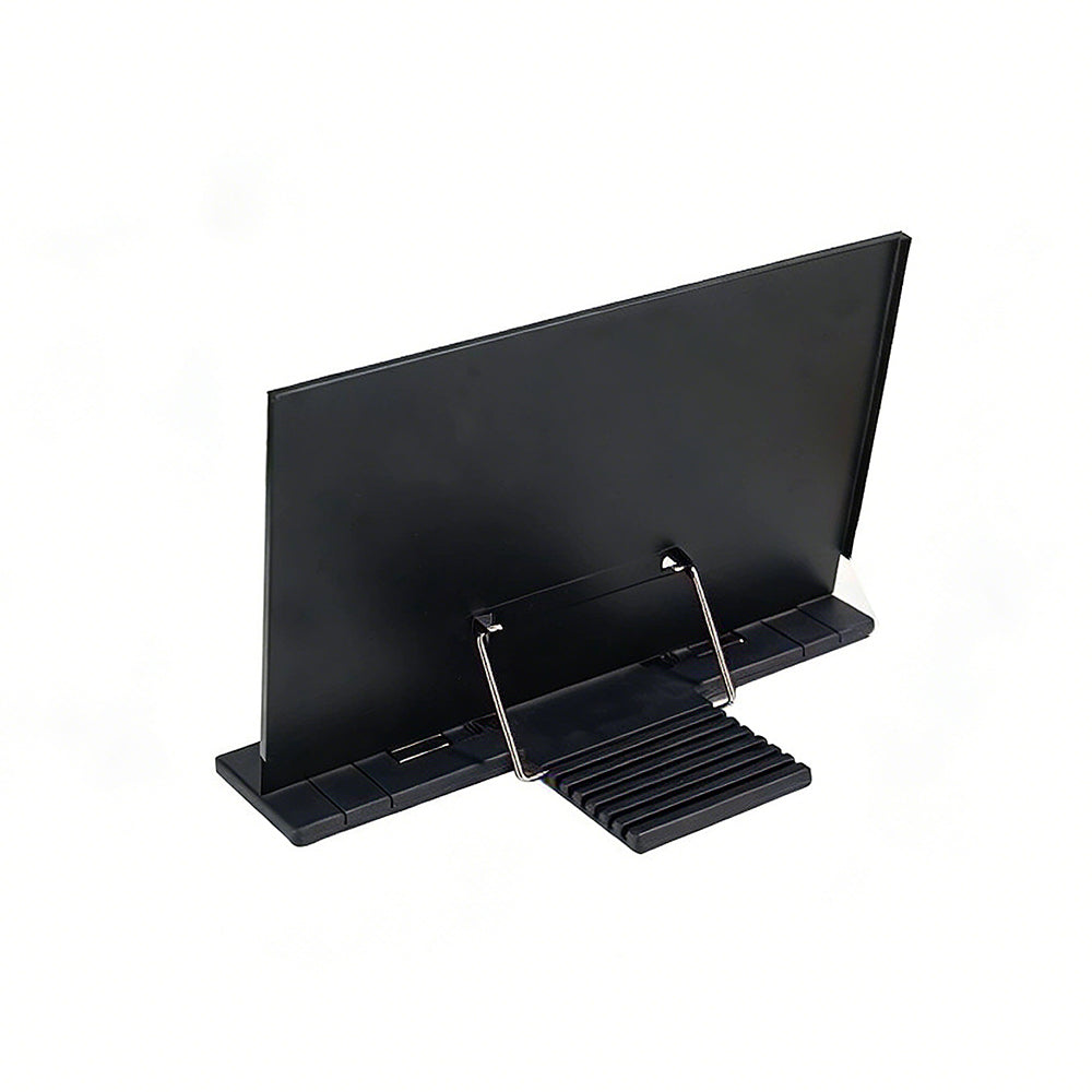 Book Stand for Reading Adjustable Metal Book Holder Tray Reading Rack for Desk with Page Clips