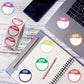 7 Rolls 3500 Round Day Dot Food Storage Labels for Catering