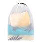 Clear Shoe Bags for Travel Waterproof Dustproof Drawstring Shoe Bags for Packing