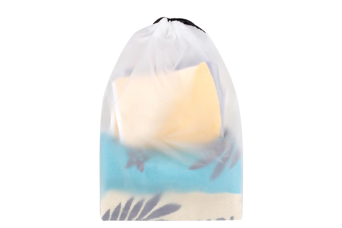 Clear Shoe Bags for Travel Waterproof Dustproof Drawstring Shoe Bags for Packing