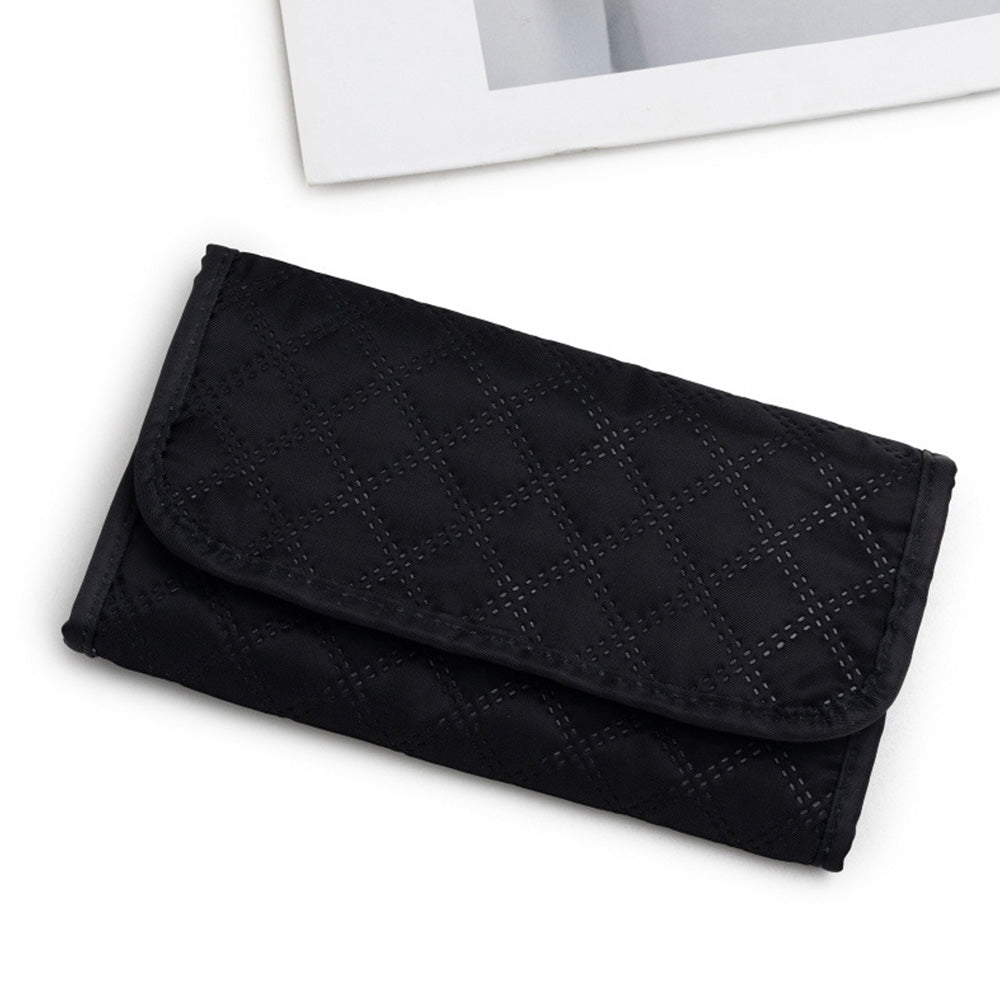 Foldable Roll Up Earring and Jewelry Organizer Travel Bags