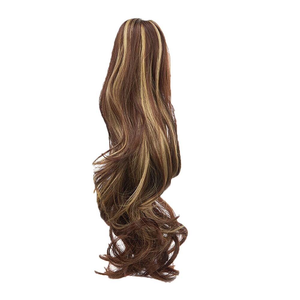 Natural Thick Clip-In Style Long Curly Ponytail Hair Extensions