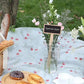 3Pcs Metal Herb Plant Pot with Tray and 10Pcs Mini Chalkboard Wooden Plant Tags Stakes