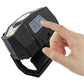 Rechargeable LED Headlamp Water-Resistant Motion Sensor Head Torch-Black