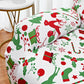 Christmas Recliner Chair Cover Sofa Slipcover with Side Pocket