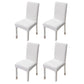 4Pcs Dining Chair Covers Stretch Slipcover Chair Covers Furniture Protector