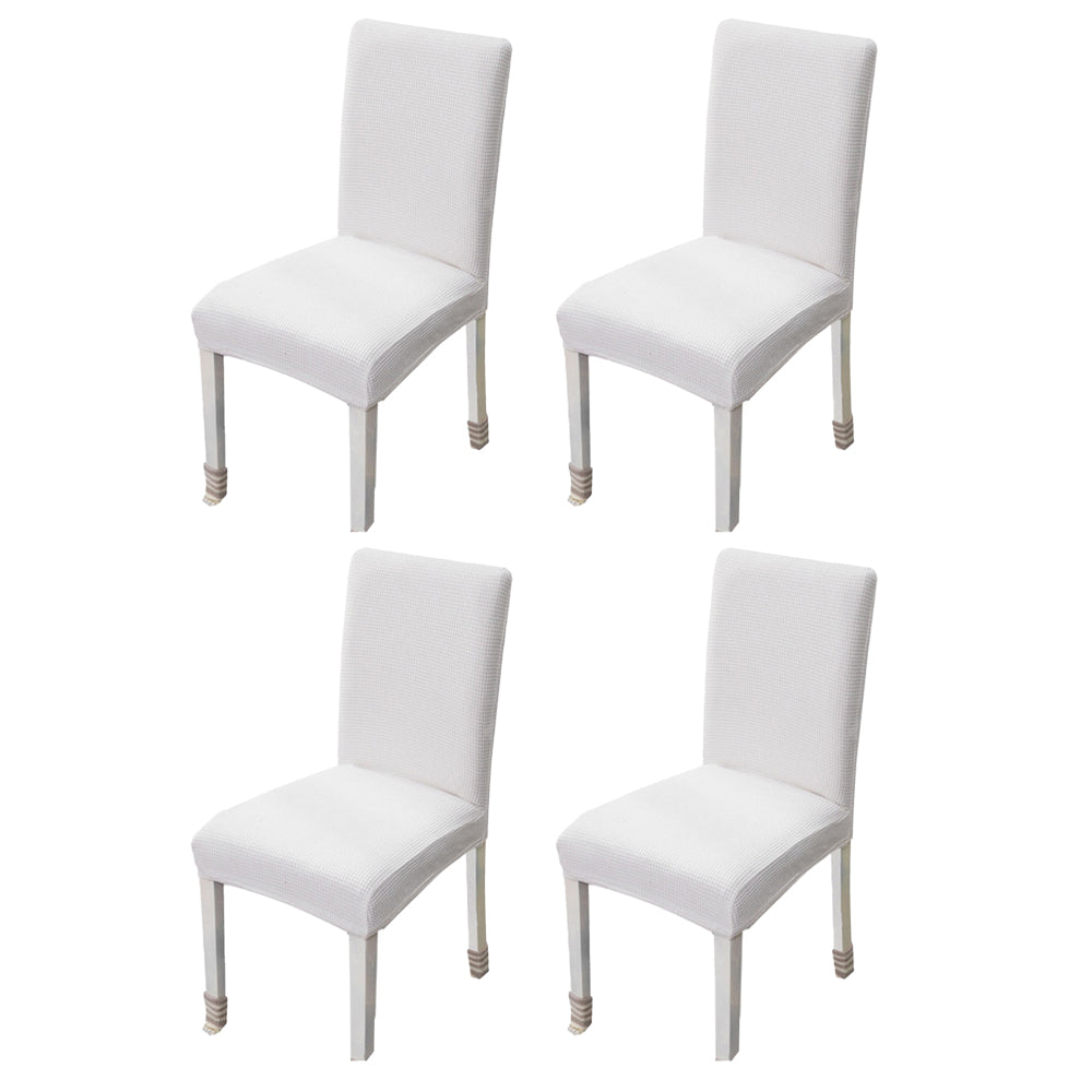 4Pcs Dining Chair Covers Stretch Slipcover Chair Covers Furniture Protector