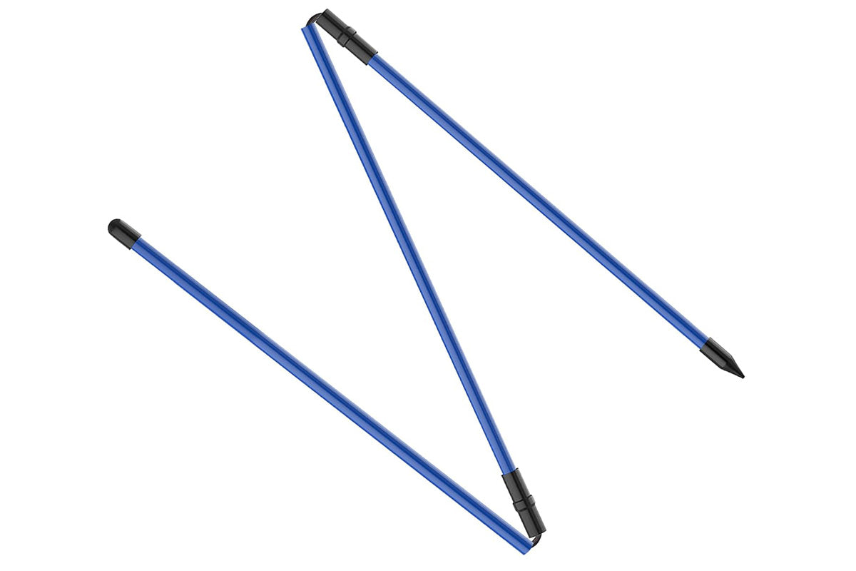 3-Section Golf Alignment Stick Foldable Swing Training Aid