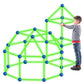 175Pcs Tent Fort Building Kit Glow In The Dark Tent STEM Construction Toy