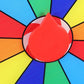 12-Slot 20cm Lucky Prize Wheel Tabletop Spin Game for Party Events and Raffles