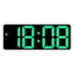 USB LED Digital Desk Alarm Clock with Temperature Date and 3 Alarms