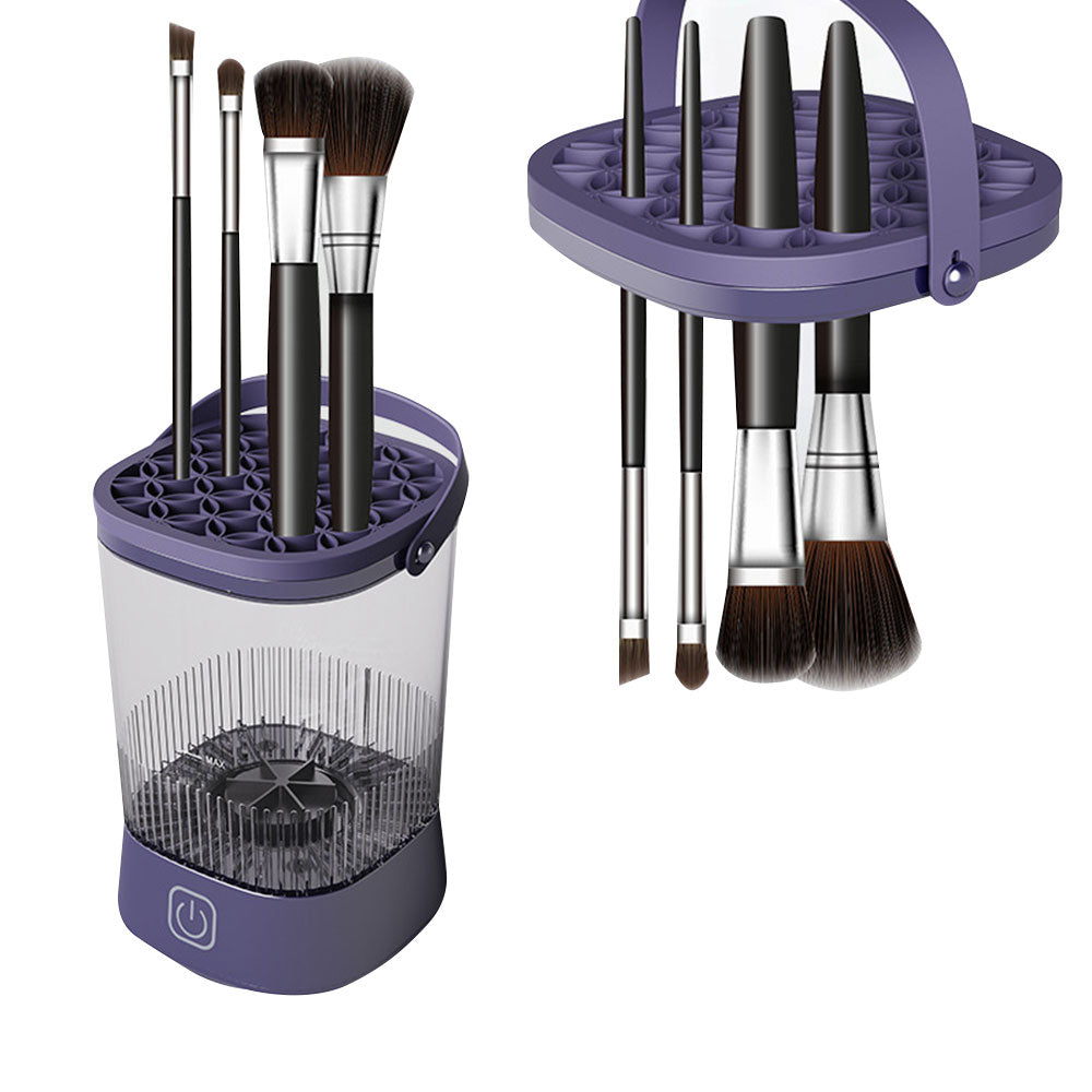 Water-Resistant Electric Makeup Brush Cleaner Automatic Brush Cleaner Dryer Tool