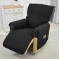 Water Resistant Quilted Recliner Chair Cover Anti-Slip Recliner Sofa Protector with Storage Pockets