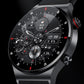 Sport Bluetooth Call Smart Watch With 1 Steel Strap and 1 Silicone Strap