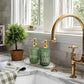 450ml Glass Soap Dispenser for Kitchen Bathroom