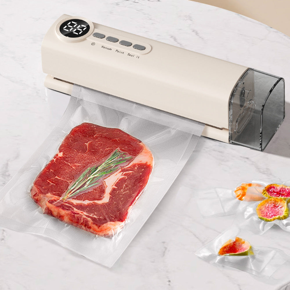 62kPa Strong Suction Wireless Portable Vacuum Sealer for Dry and Wet Food