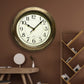 Silent Battery Powered Vintage Round Wall Clock