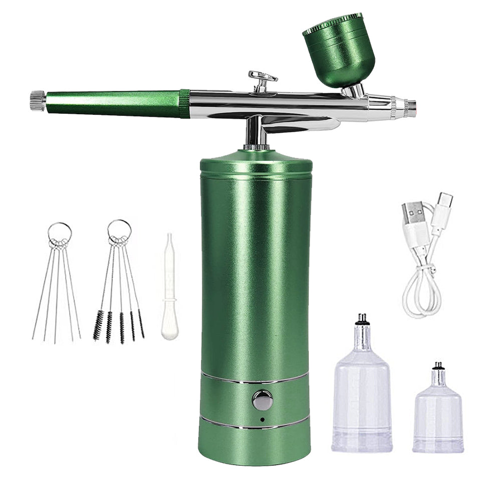 Portable Airbrush Kit with Compressor for Nails Manicure Art Cake Painting Makeup