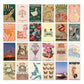 50Pcs Y2k Aesthetic Wallpaper Downtown Girl Room Poster Decor