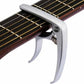 2Pcs Zinc Alloy Electric Guitar Tuner Folk Dual-use Guitar Clip Accessories