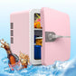 6L Mini Fridge Home 12V Portable Mini Fridge for Drinks Bar Beauty Car