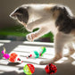 24PCS Cat Christmas Advent Calendar Xmas Gift For Kitten Interactive Toys